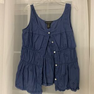 Banana Republic medium blue top